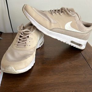 Size 8 - Nike Shoes - Beige. Lightly used